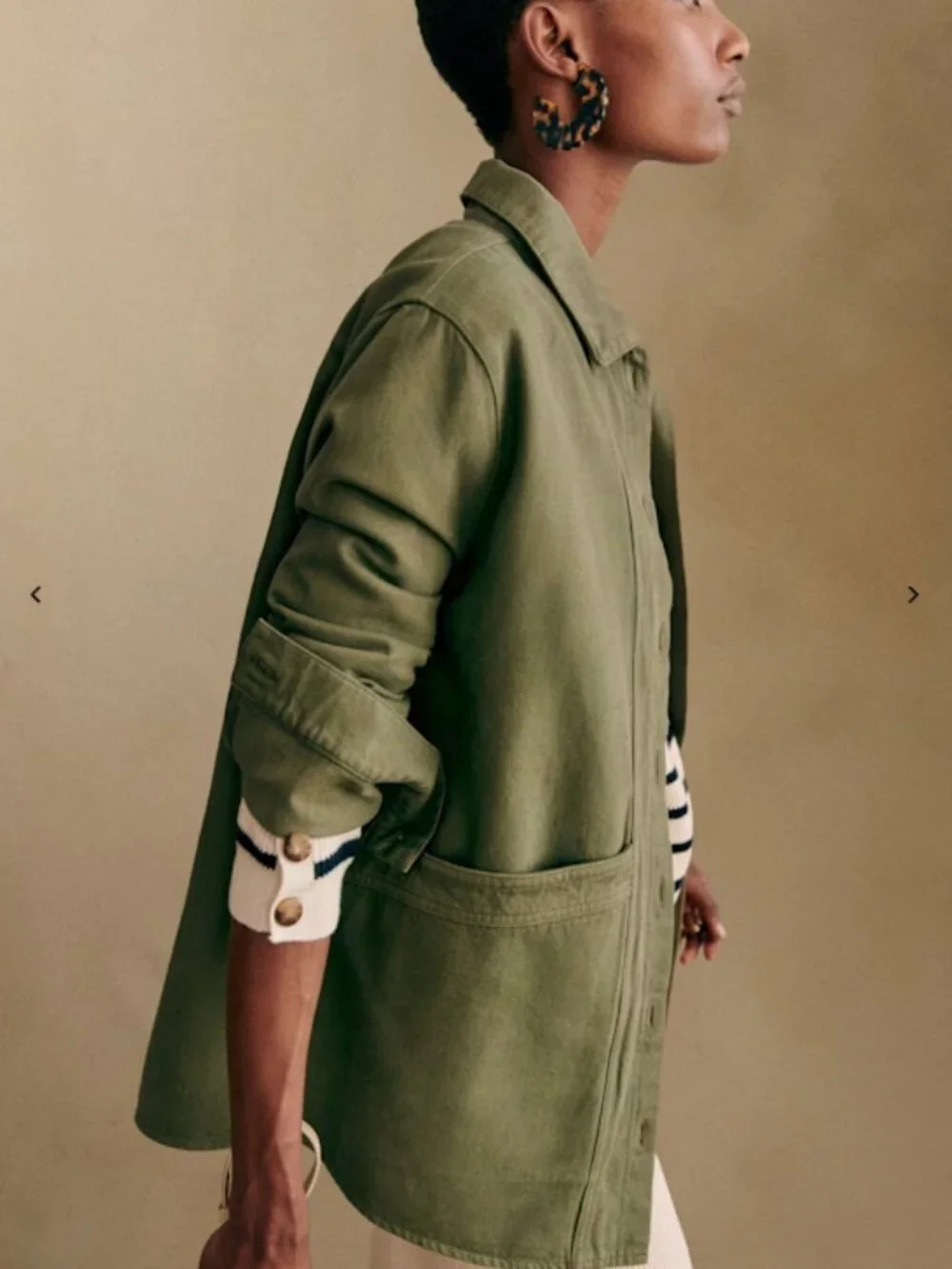 Sezane Will Jacket - Picture 1 of 8